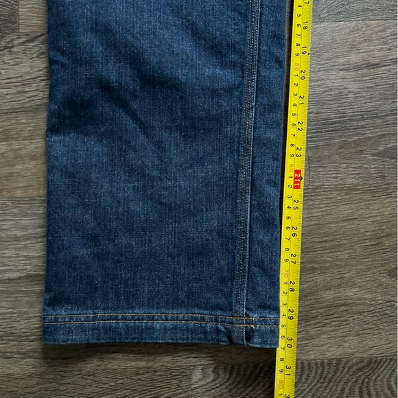 NWOT Duluth Trading Flex Ballroom Jeans Straight Leg Dark Wash Men's size 36x30 - Picture 10 of 10